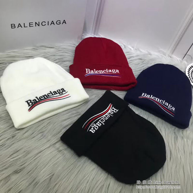 BALENCIAGA巴黎世家 代購版 官網同步款 最新針織帽 LLWJ8734